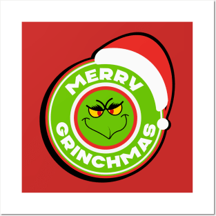 Merry grinchmas Posters and Art